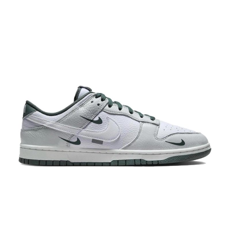 Custom Dunk Shoes White Gray Forest Tale - Image 2