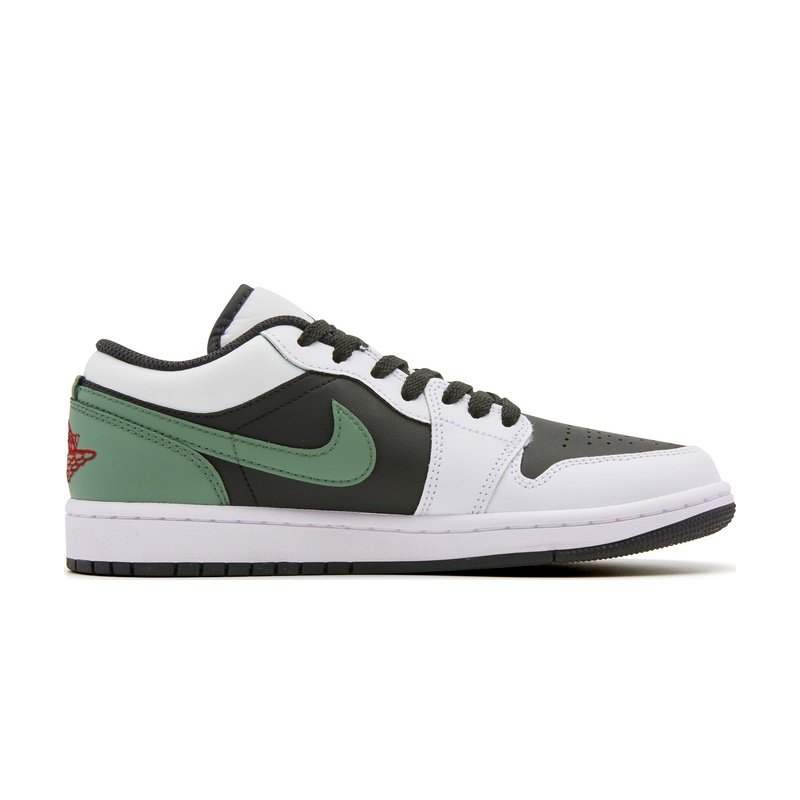 Custom Jordan Shoes White Green Retro Vibe - Image 2