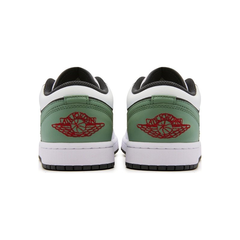 Custom Jordan Shoes White Green Retro Vibe - Image 4
